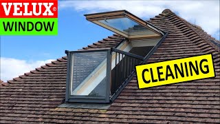 How to clean a Velux Roof Balcony Window easily [upl. by Aneekat]