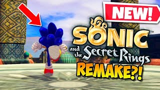 NEW SONIC SECRET RINGS REMAKE DEMO [upl. by Kariotta]