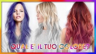 🎨 Il significato del colore dei capelli  i colori più rari  cambiare colore naturalmente [upl. by Zinnes]