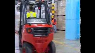 Linde Forklift Driver Safety Training  Part 2 [upl. by Ihcego]