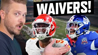 Week 7 Waivers  Adams Trade Fallout Comfort Food  Fantasy Football 2024  Ep 1655 [upl. by Einnod142]