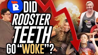 Did Rooster Teeth Go WOKE Why RT is losing views in 2023 [upl. by Bortman]