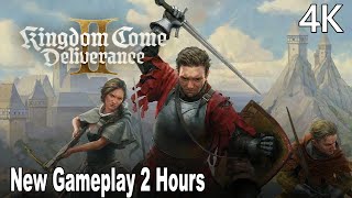 Kingdom Come Deliverance 2 NEW 2 Hours GAMEPLAY DEMO 4K [upl. by Eirotal]