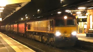 DB 66011 — 6V61 Round Oak  Margam TC  Stourbridge Junction  061124  4K [upl. by Kailey470]