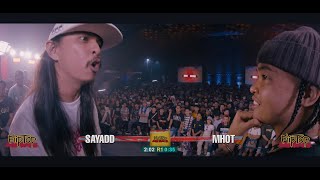 FlipTop  Mhot vs Sayadd [upl. by Nerro213]