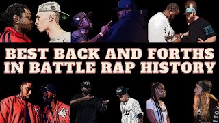 BEST BACK AND FORTH RAP BATTLES OF ALL TIME PART 1 [upl. by Arin219]