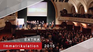 Feierliche Immatrikulation 2015  CampusTV Jena [upl. by Roxie]