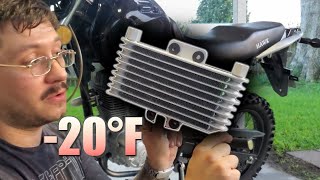 HAWK 250 OIL COOLER INSTALL GUIDE [upl. by Neffirg]