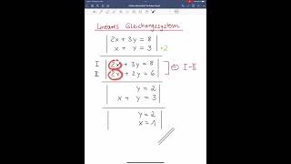 Lineares Gleichungssystem LGS zwei lineare Gleichungen mit zwei Parametern￼ lösen [upl. by Nilac]