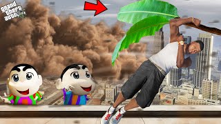 Franklin Trapped In Sandstorm With Shinchan And Pinchan In Gta 5 [upl. by Carlo666]