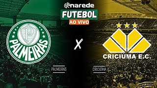 PALMEIRAS X CRICIUMA AO VIVO  TRANSMISSÃO BRASILEIRÃO 2024 AO VIVO [upl. by Akins]