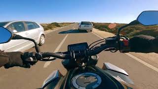 HONDA CB125R  CINEMATIC POV  4K  GOPRO HERO11  TOP SPEED  RIDE [upl. by Kcub750]