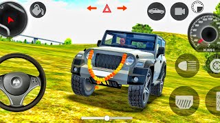 Dollar Song Modified Mahindra Silver Thar 😈  Indian Cars Simulator 3D  Android Gameplay [upl. by Gardner]