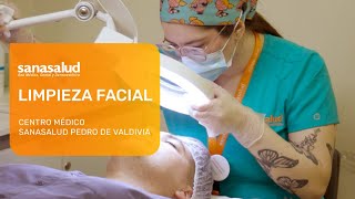 Limpieza Facial Profunda  Centro Médico Sanasalud Pedro de Valdivia [upl. by Certie]