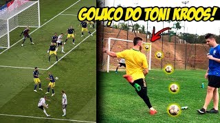 RECRIAMOS O GOL DE FALTA DO TONI KROOS X SUÉCIA [upl. by Jackie]