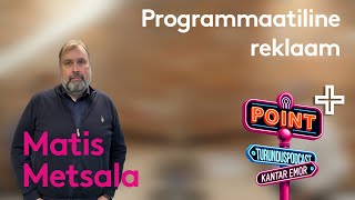 Turunduspraktikate podcast POINT Programmaatiline reklaam ft Matis Metsala Adform [upl. by Noli]