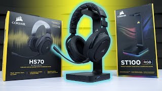 Corsair HS70  The Ultimate Wireless game Changer [upl. by Steffie]