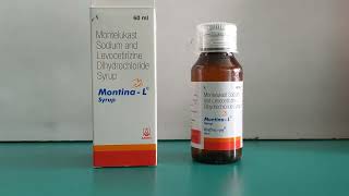 Montina L Syrup uses  Montelukast sodium and Levocetirizine dihydrochloride Syrup Uses [upl. by Atinaj]