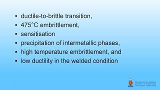 Ferritic Stainless Steel [upl. by Antons]