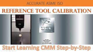 CMM REFERENCE TOOL CALIBRATION UCC SOFTWARE [upl. by Ronaele]