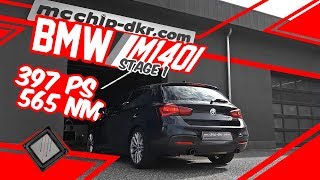 Chiptuning BMW M140i mit OPF Stage 1 mcchipdkr [upl. by Wojcik292]