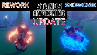 Showcase Stands Awakening Standless Rework [upl. by Idnerb]