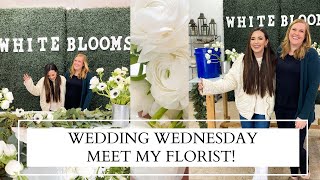 DIY WEDDING FLOWERS TRICKS  MEET MY FLORIST Wedding Wednesday with Megan [upl. by Karlen]