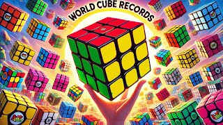 Rubiks Cube World Records 2024 [upl. by Ezarras]