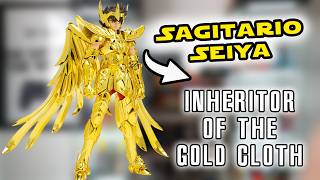 Seiya de Sagitario Reseña a fondo del Myth Cloth EX quotInheritor of the Gold Clothquot  2024 [upl. by Cos]