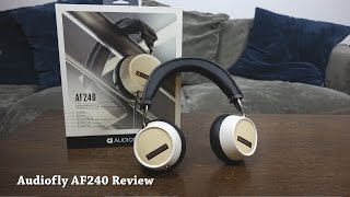 Audiofly AF240 Headphones Review Sweet soft Audio [upl. by Krum541]