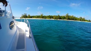 Cousin Curieuse amp St Pierre Island Day Boat Trip Praslin Seychelles Turtles Seychellen UHD 4k [upl. by Nnylhsa]