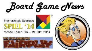 Essen 2014 Fairplay vs Boardgamegeek Videos from Essen  Board Game News in English 07 [upl. by Ahsii]