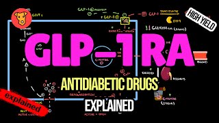 GLP1 RECEPTOR AGONISTS Mechanism of action Side effects [upl. by Camm393]