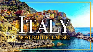 The Best 🇮🇹 Italian Music amp aerial 4K Italy landscapes The most beautiful amp famous🇮🇹songs [upl. by Rhiana]