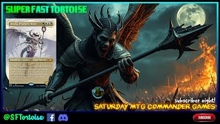 Atraxa Praetors voice Saturday Commander game [upl. by Aicirtap]