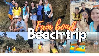 Beach Trip Family Bonding Cabongaoan Burgos Pangasinan beach beachvibes beachlovers [upl. by Ainecey]