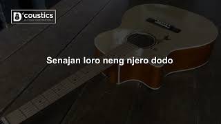 Woro Widowati Cidro 2 Karaoke Akustik Version [upl. by Nosneh]