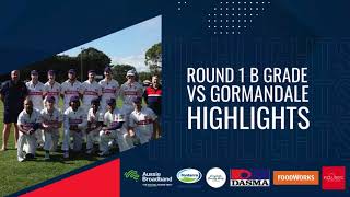 CLV B Grade Round 1  Traralgon Imperials vs Gormandale Match Highlights [upl. by Nirrep]