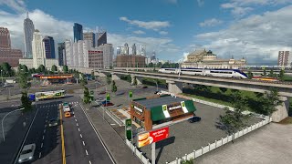 Transport Fever 2  Port City Tour [upl. by Atiuqin]