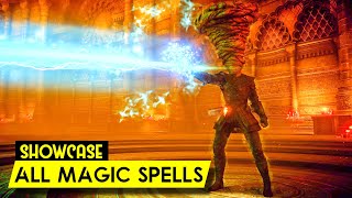 All Magic Spells in Demons Souls [upl. by Dranyl490]