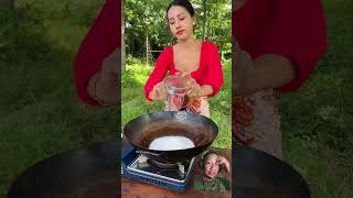 Udang goreng sambal matah food cook cooking mukbang chinesefood shortvideo [upl. by Lee490]