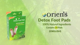 The Secrets of Detox Foot Pad  Detoxification for Ultimate Wellness  Oriens  English [upl. by Lilia]