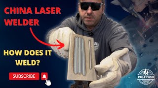 Laser Welder from China How does it Weld [upl. by Anavas577]