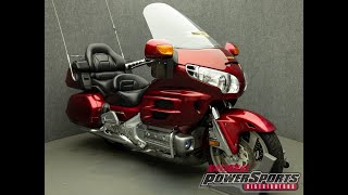 2003 HONDA GL1800 GOLDWING 1800  National Powersports Distributors [upl. by Marijo]