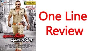 Motta Shiva Ketta Shiva Review  One Line Review  Tamil Cinema Review  Cineliker [upl. by Ayanat]