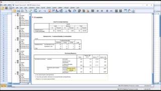 Lambda Measure of Association for Two Nominal Variables in SPSS [upl. by Nospmis]