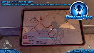 Dying Light 2  All Metro Station Locations Tube Map Trophy  Achievement Guide [upl. by Finegan792]