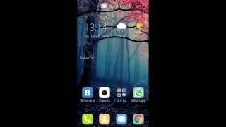 Обзор CM Launcher Бесплатный и удобный Лаунчер для Android [upl. by Reckford]