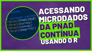 Acessando microdados da PNAD Contínua no R [upl. by Ettelimay967]