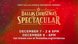 Join us for the Dallas Christmas SPECTACULAR Dec 78 at First Baptist Dallas [upl. by Niltag]